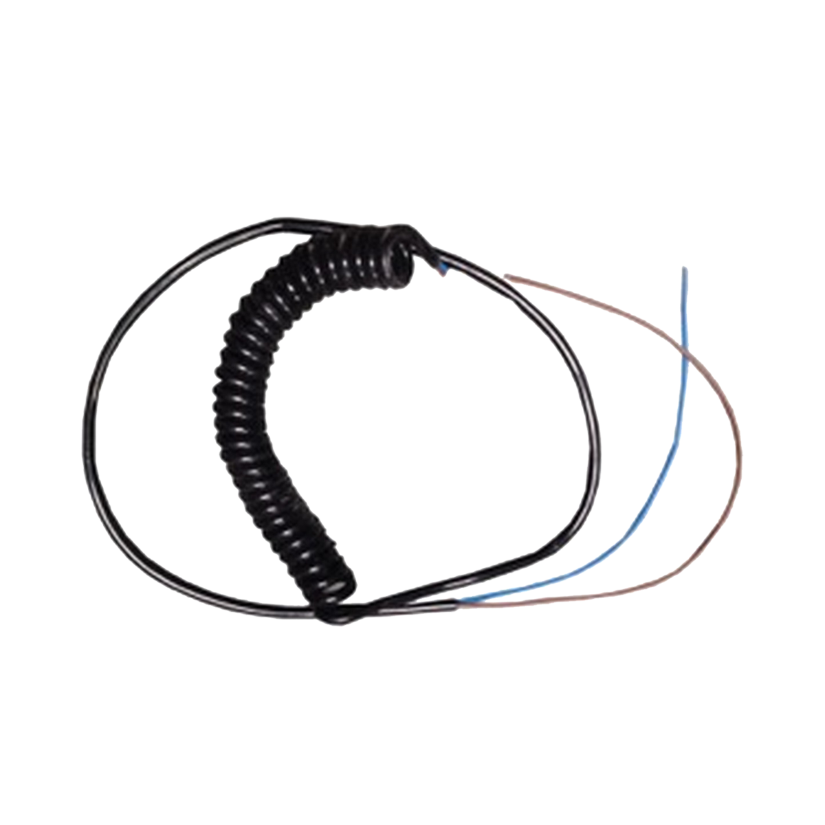 Parry Heated Hot Cupboard Coiled Mains Flex Wire Cable Replacement - FLEXBK13A, Made In UK